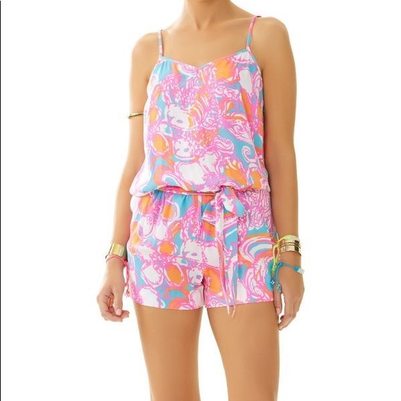 Lilly Pulitzer Pants - LILLY PULITZER/ Deanna Tank Romper